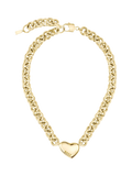 BOSS Honey Love heart pendant necklace gold, UK version