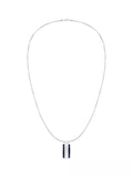 Tommy Hilfiger men's pendant necklace silver (British brand)