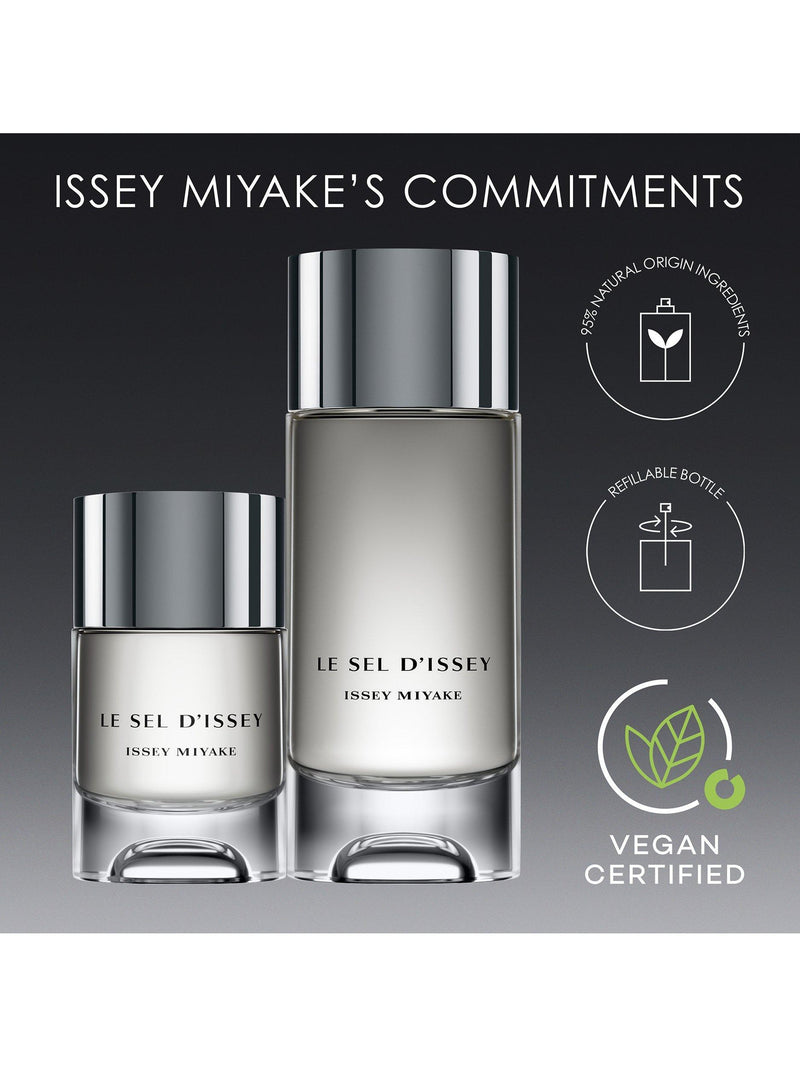 Issey Miyake salt-infused woody marine eau de toilette for men, UK version