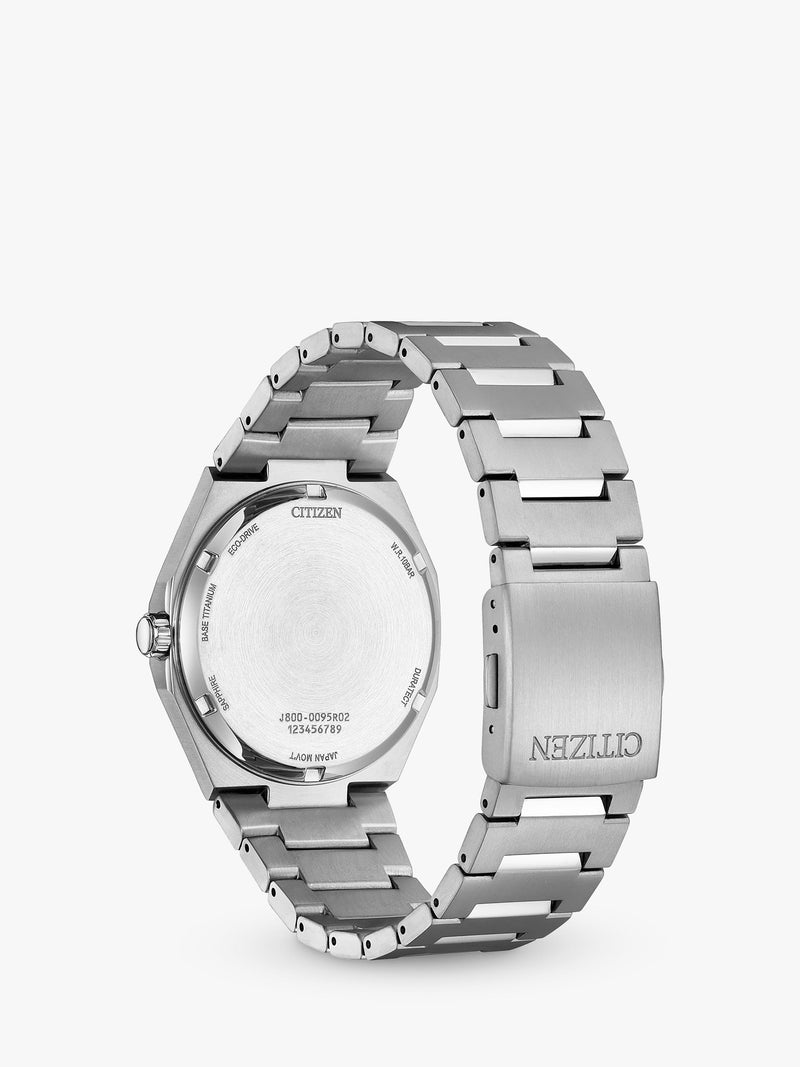 Citizen Zenshin watch blue dial silver bracelet, imported from the UK