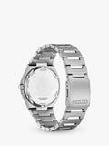 Citizen Zenshin watch blue dial silver bracelet, imported from the UK