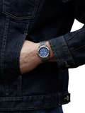 Citizen Zenshin watch blue dial silver bracelet, imported from the UK