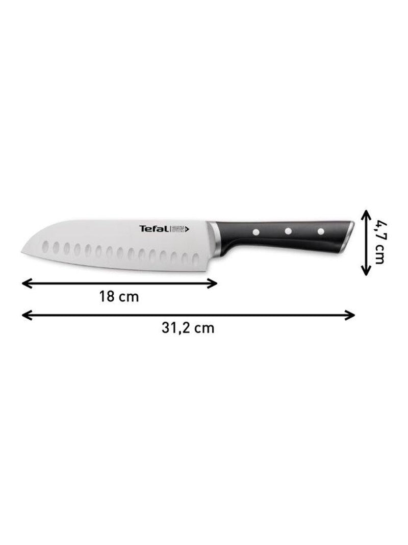 Tefal Ice Force Santoku Knife 18cm, imported from the UK
