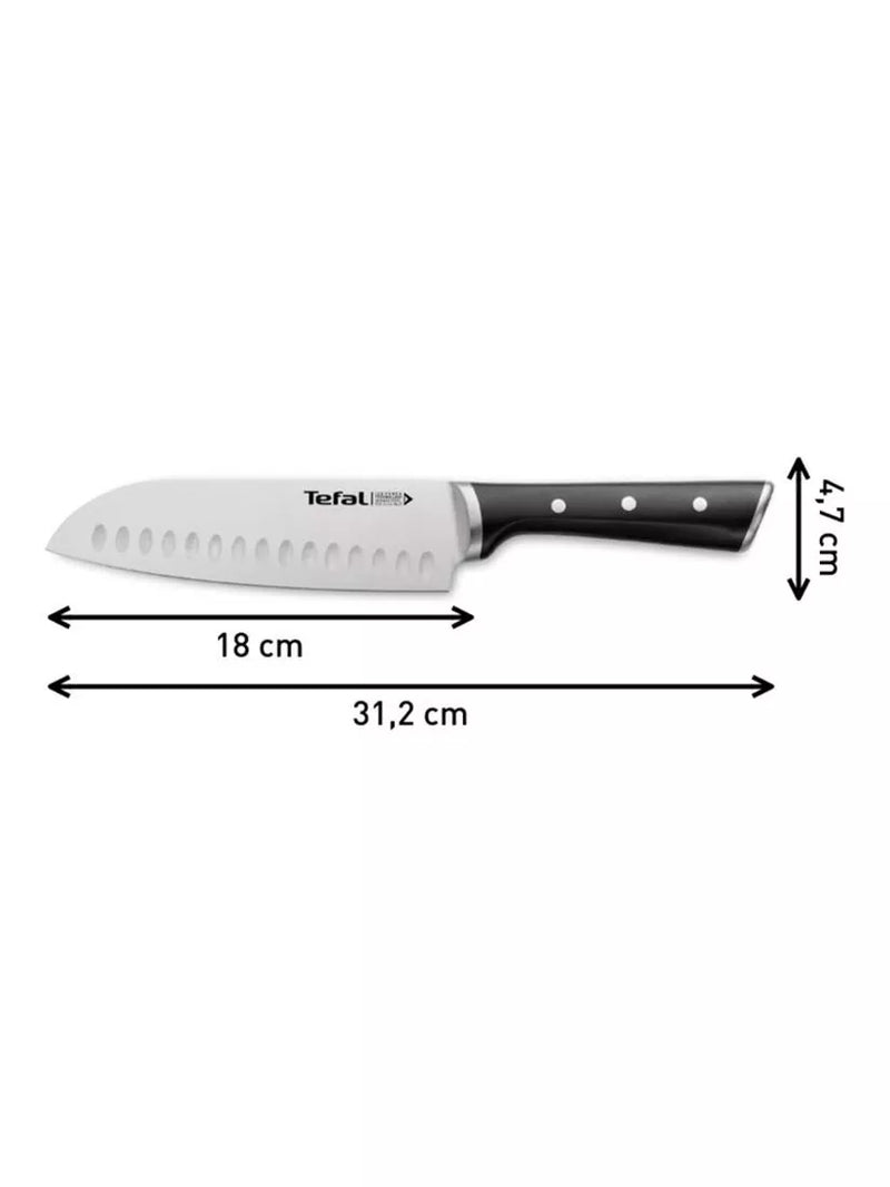 Tefal Ice Force Santoku Knife 18cm, imported from the UK