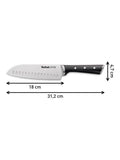 Tefal Ice Force Santoku Knife 18cm, imported from the UK