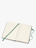 Moleskine pocket hardback notebook green - British product