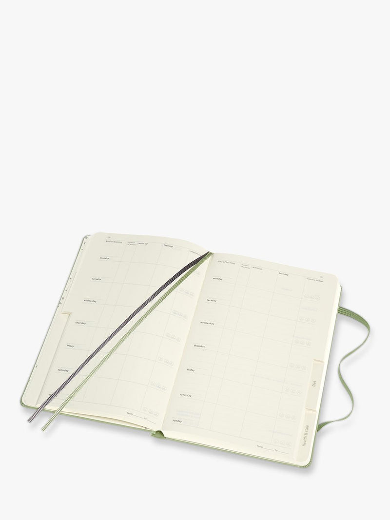 Moleskine Wellness Journal multi hardback A5 (British brand)