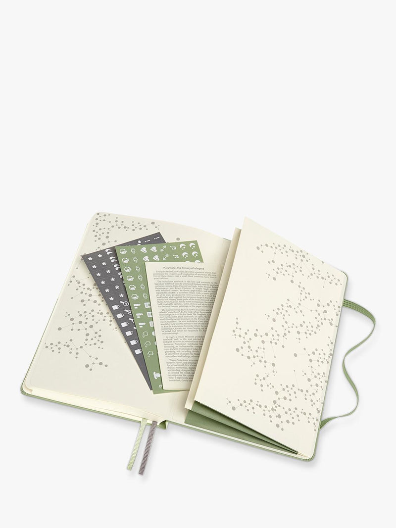 Moleskine Wellness Journal multi hardback A5 (British brand)