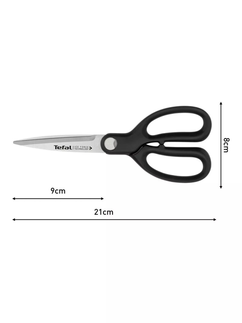 Tefal Ice Force stainless steel kitchen scissors (British brand)