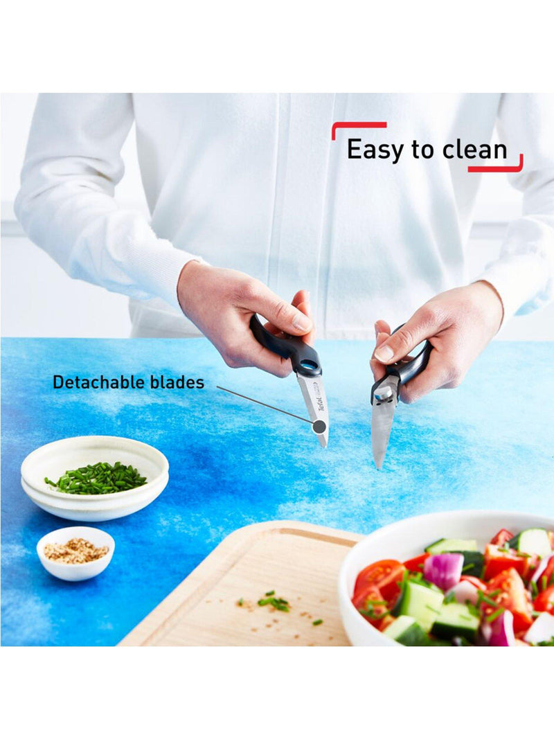 Tefal Ice Force stainless steel kitchen scissors (British brand)