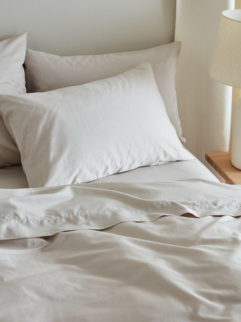 Bedfolk Luxe Cotton Deep Fitted Sheet Double - British product