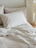 Bedfolk Luxe Cotton Deep Fitted Sheet Double - British product