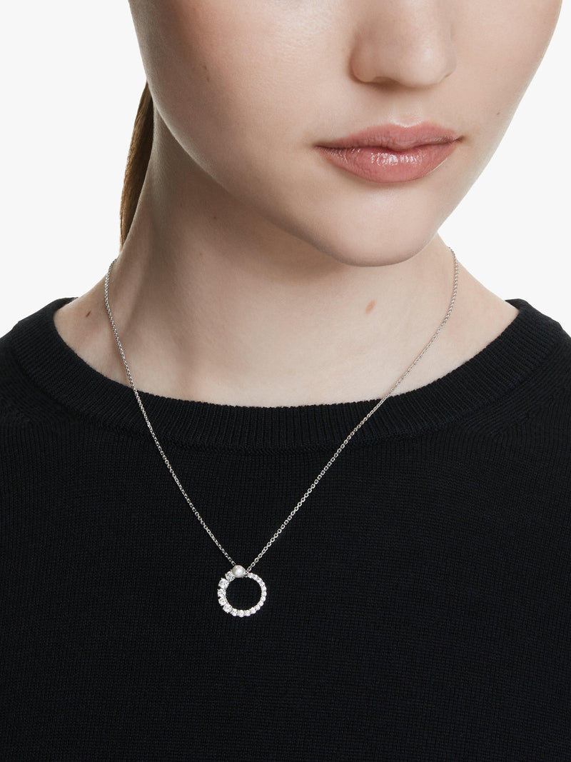 Swarovski Matrix pendant necklace white, imported from the UK