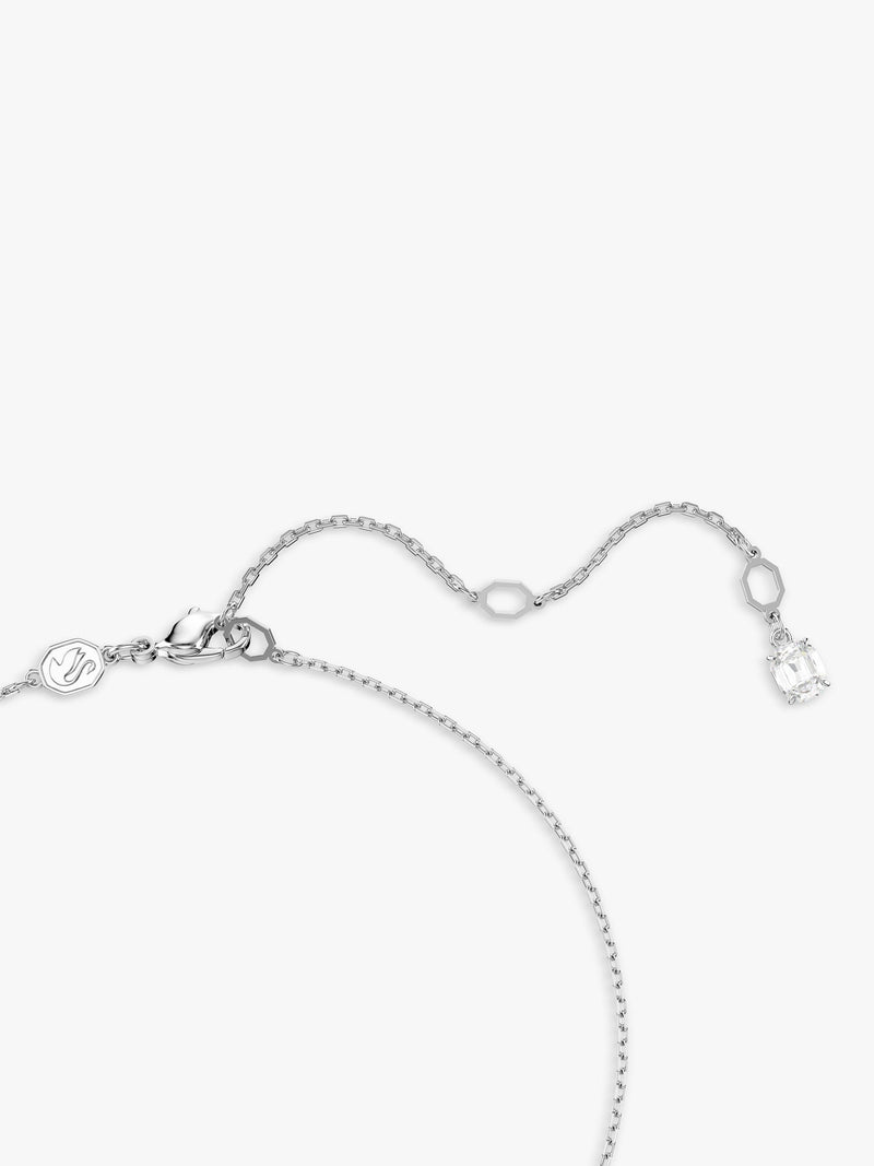 Swarovski Matrix earrings and pendant necklace set white - British product