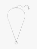 Swarovski silver crystal pendant necklace with Zirconia, imported from the UK
