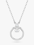Swarovski silver crystal pendant necklace with Zirconia, imported from the UK