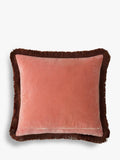 William Morris At Home Blackthorn square cushion 50x50cm - British product
