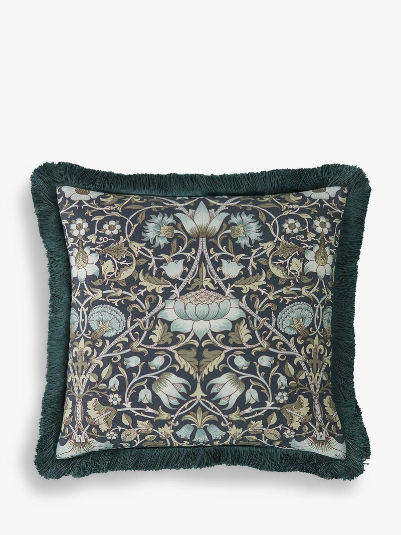 William Morris Lodden Square cushion 50x50cm, imported from the UK