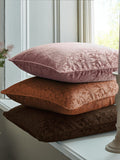 William Morris Strawberry Thief velvet cushion 50cm - British product