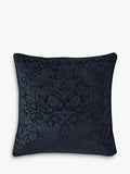 William Morris At Home Strawberry Thief embossed velvet cushion 50cm (British brand)