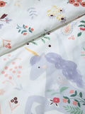 John Lewis Enchanted Unicorn duvet cover set single cotton - British product
