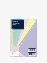John Lewis Filofax A5 Pastel Ruled Paper Personal Organiser Insert- Buy online at McGrocer