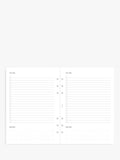 Filofax A5 Minimal To Do Personal Organiser Insert with 56 Sheets - British product