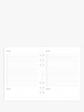Filofax A5 Minimal To Do Personal Organiser Insert with 56 Sheets - British product