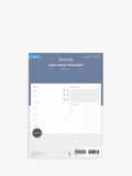 Filofax A5 Minimal Wellness Tracker Personal Organiser Refill - British product
