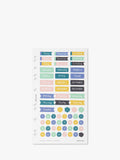 Filofax planning stickers set for personal organisers with 294 stickers - British product