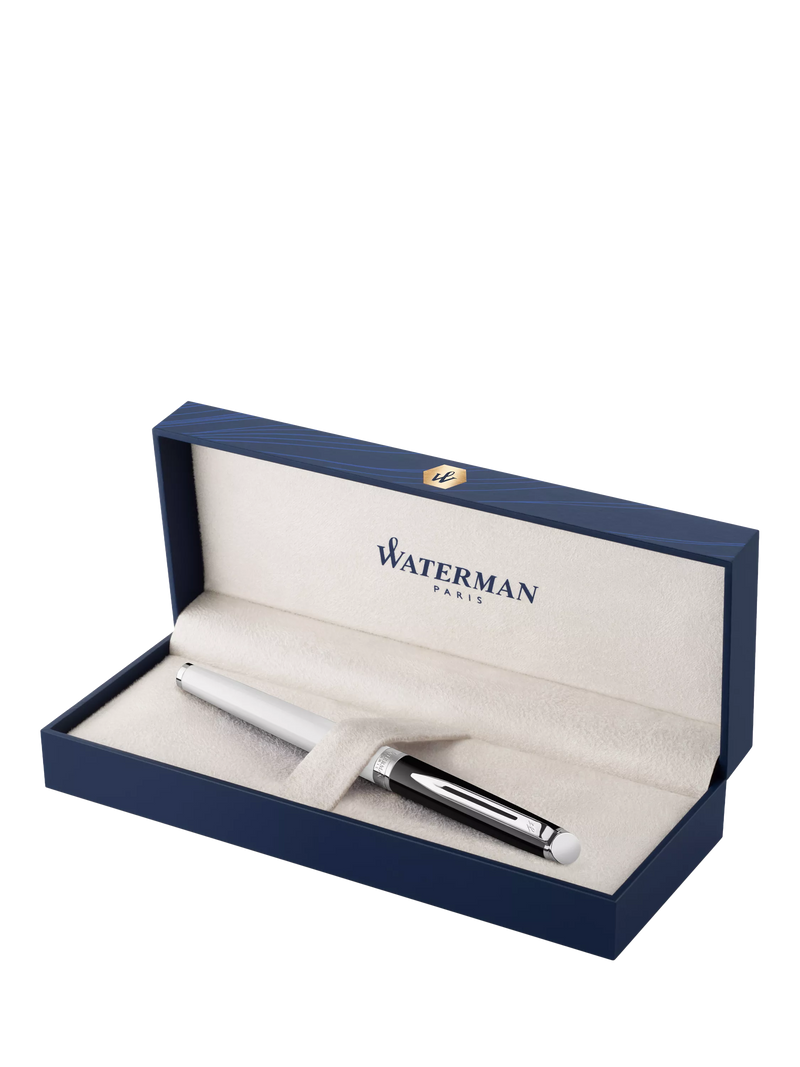 Waterman Hemisphere Colour Blocking black rollerball pen (British brand)