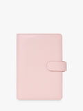 Faux-Leather Personal Organiser with Papers in Blush