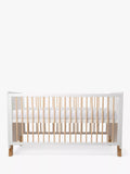 Clair de Lune Essentials Cotbed, White/Natural