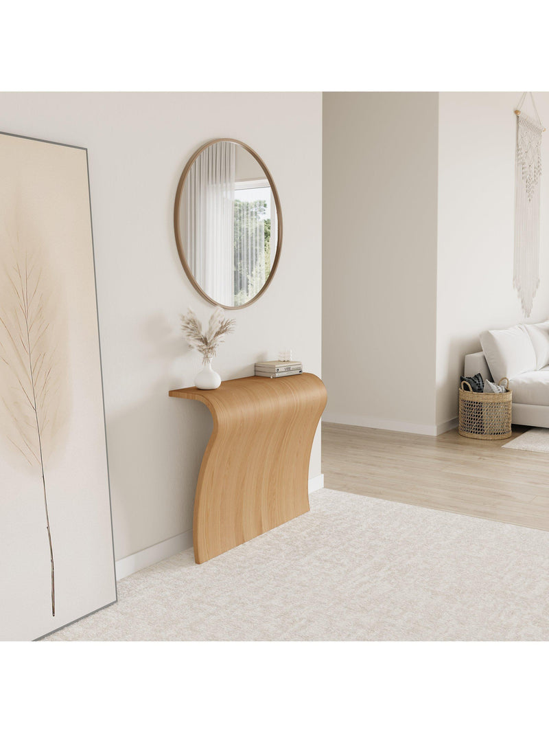 Tom Schneider Elle console table oak wood - British product