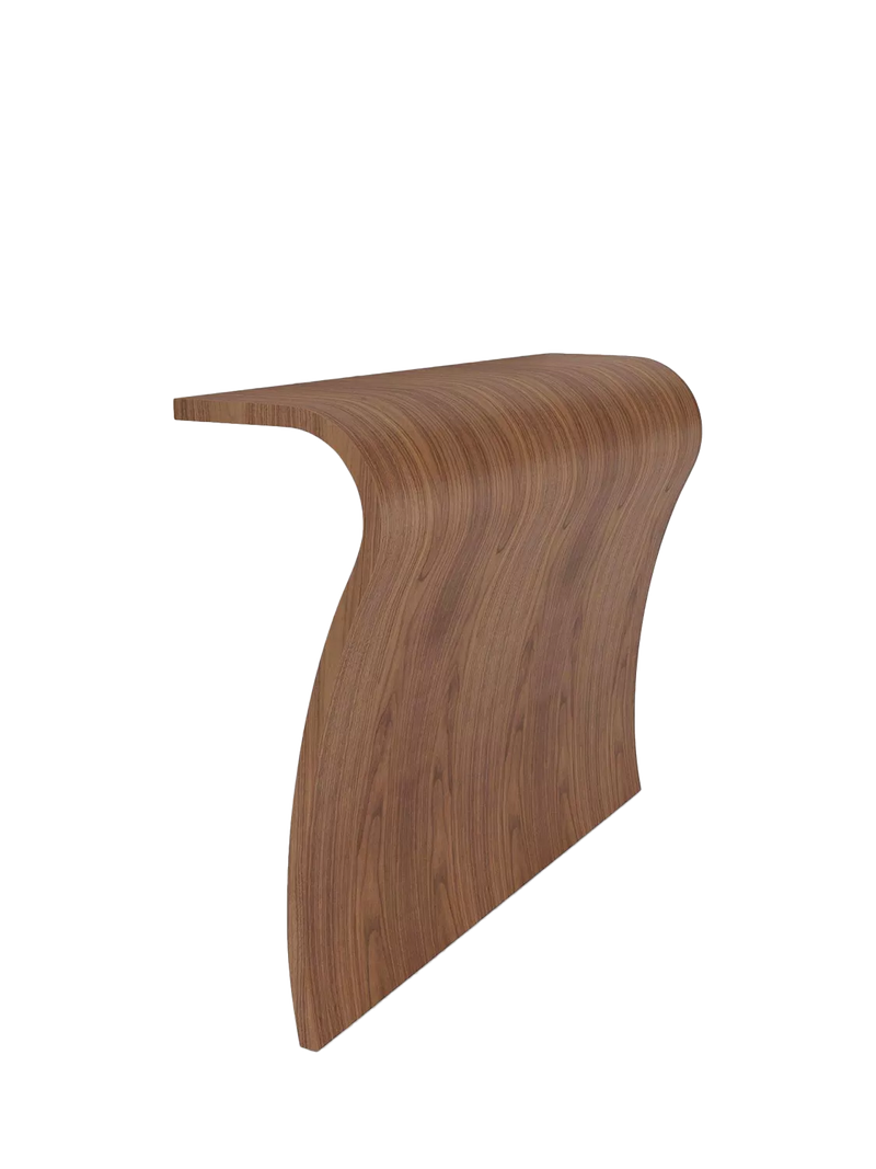 Tom Schneider Elle Console Table, Walnut