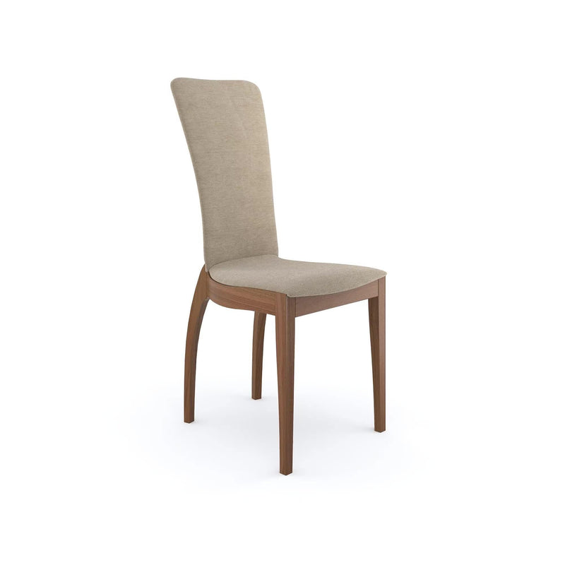 Tom Schneider Sasha dining chair in walnut finish - British product