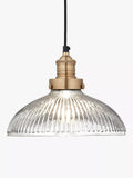 Industville Brooklyn glass dome pendant light 30cm, UK version