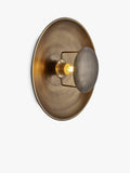 Industville Boston round brass light, imported from the UK
