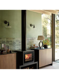 Industville Brooklyn Glass Dome Wall Light - British product