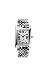 John Lewis Frederique Constant Women's Classics Carrée Automatic Bracelet Strap Watch, Silver/White- Buy online at McGrocer