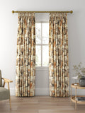 Clarke & Clarke Figura curtains in Linen/Charcoal, UK version