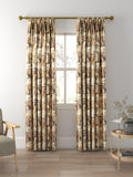 Clarke & Clarke Figura curtains in Linen/Charcoal, UK version