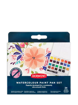 John Lewis Derwent Watercolour Paint Pans Set of 24 Professional Watercolour Paint Set- Buy online at McGrocer