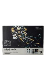 John Lewis Metallic Mixed Media Art Set with Markers, Inks, Brush, and Paper Pad- Buy online at McGrocer