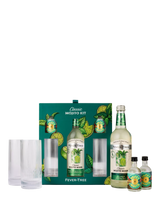 John Lewis Mojito Cocktail Set with Rum, Mixer, and Glasses, 50cl- Buy online at McGrocer