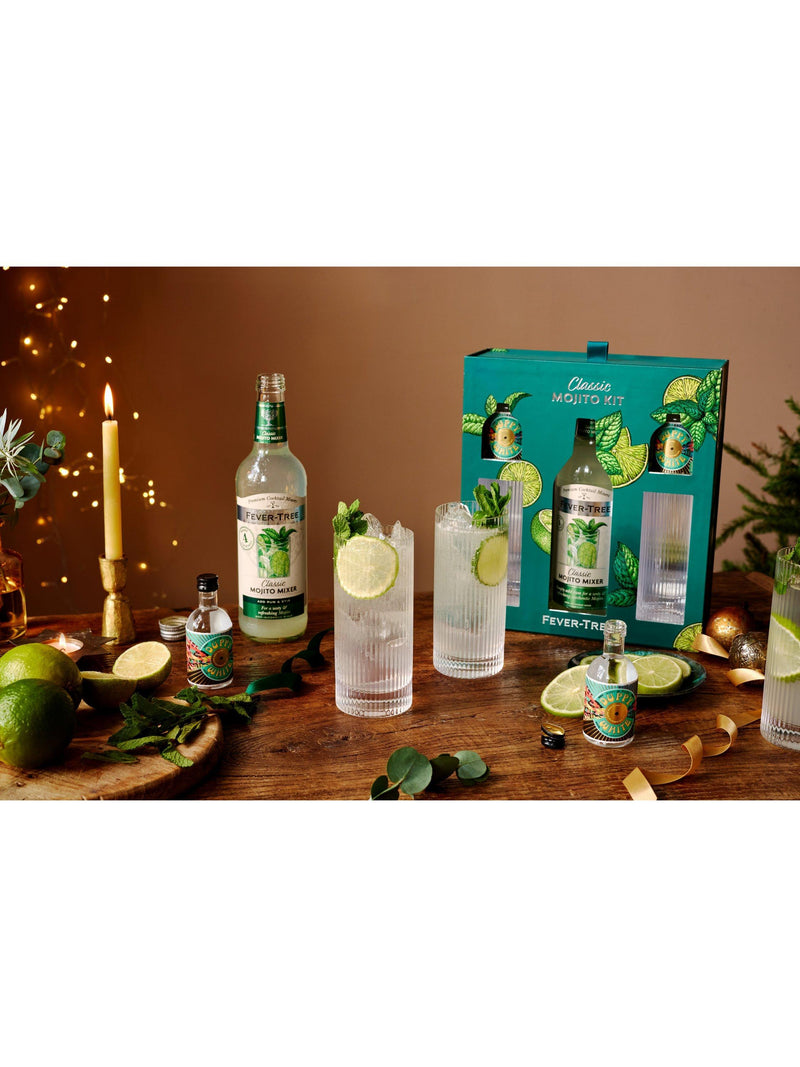 Fever-Tree mojito cocktail set with rum and mixer, 50cl - British product