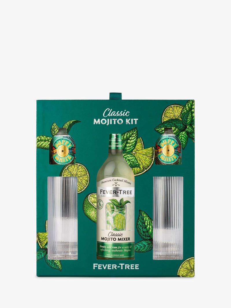 Fever-Tree mojito cocktail set with rum and mixer, 50cl - British product