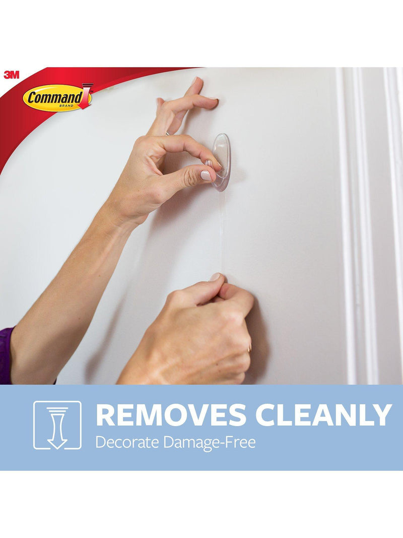 Command Medium Clear Hanging Hooks Pack of 2 900g - British product