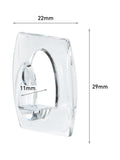 Command mini clear hooks pack of 6 (British brand)