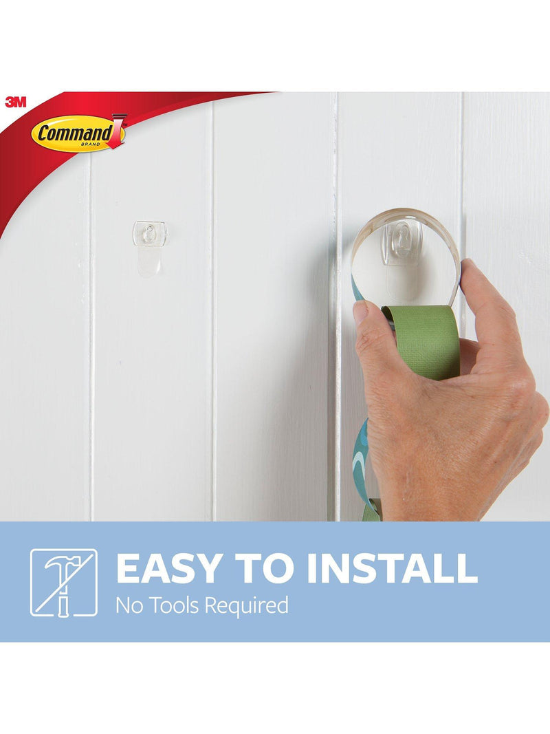 Command mini clear hooks pack of 6 (British brand)